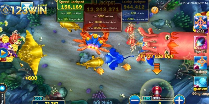 Top 5 game bắn cá 0123WIN hot nhất hiện nay