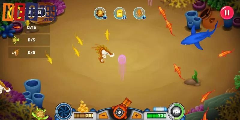 Khi săn cá cần tập trung